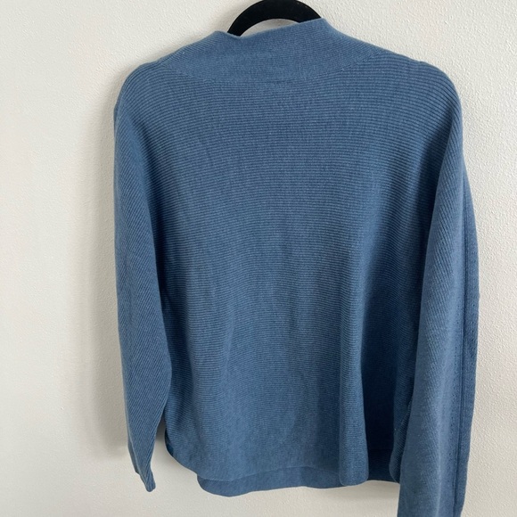 Lululemon Boxy Cotton-Blend Sweater in Blue, size M/L - Picture 7 of 8
